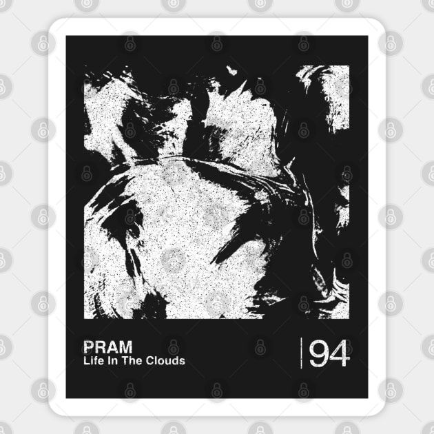 Pram / Minimalist Graphic Artwork Fan Design Magnet by saudade